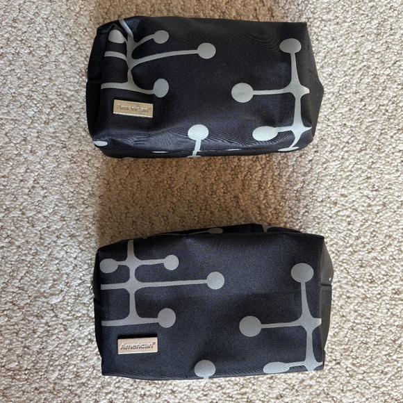 American Airlines Eames dot print amenity travel bag - Picture 1 of 11
